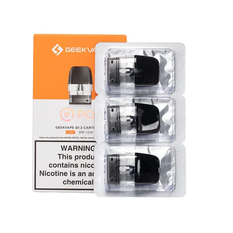 GeekVape Q 2ML Refillable Replacement Pod - Pack of 3
