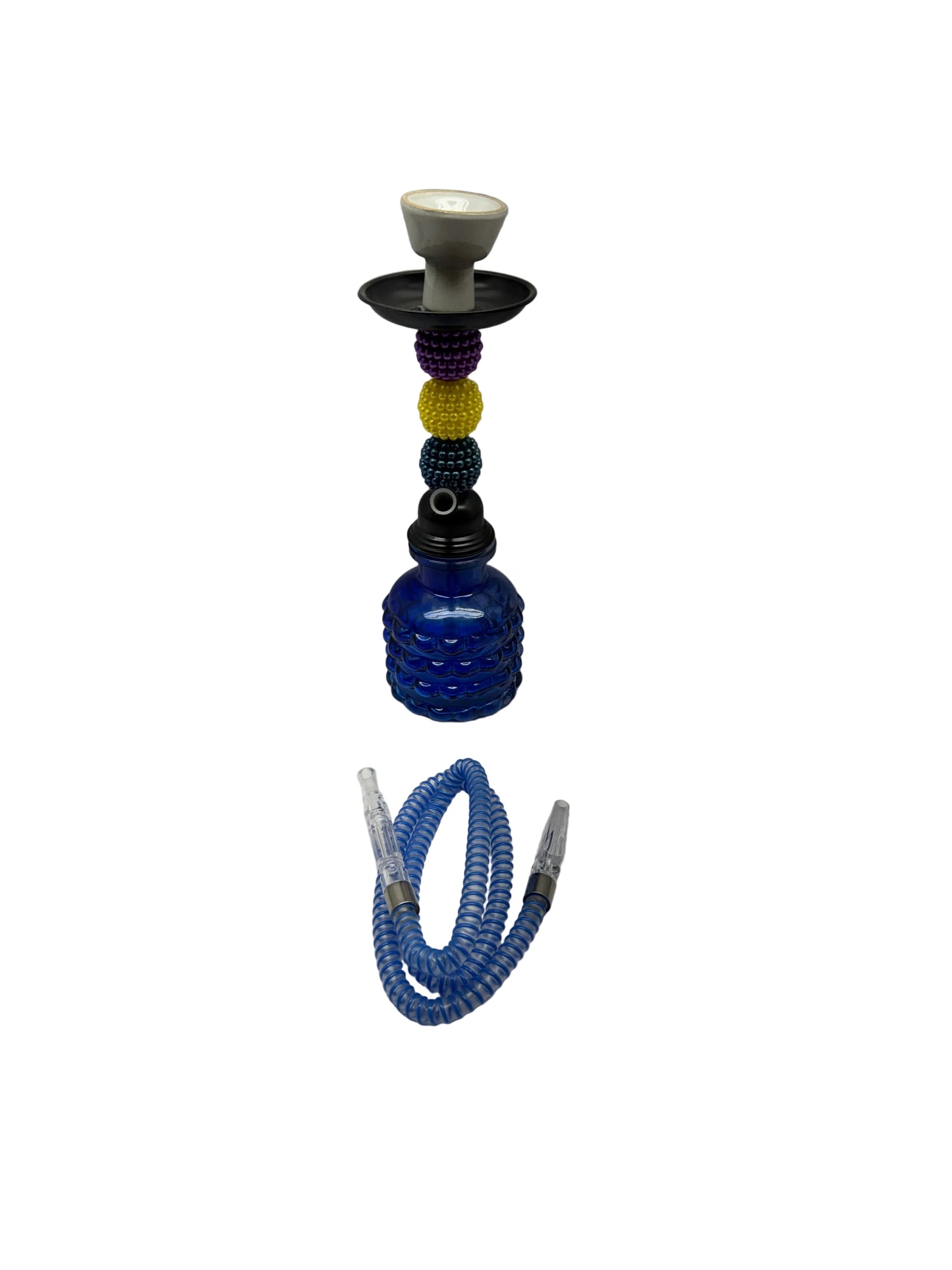 Glass Single Hose Hookah - 13.5 Inches