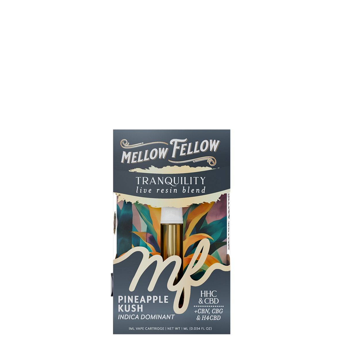 Mellow Fellow Live Resin Vape Cartridge 1ml