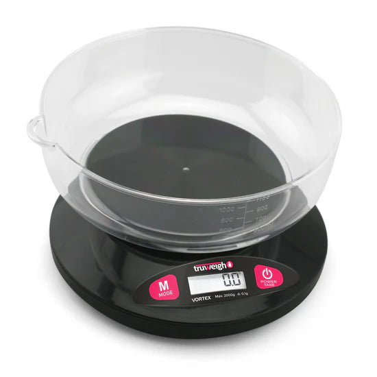 Truweigh VORTEX Digital Bowl Scale 2000g x 0.1g