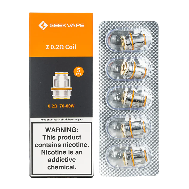 Geekvape Z series (zeus) coils 5 pack