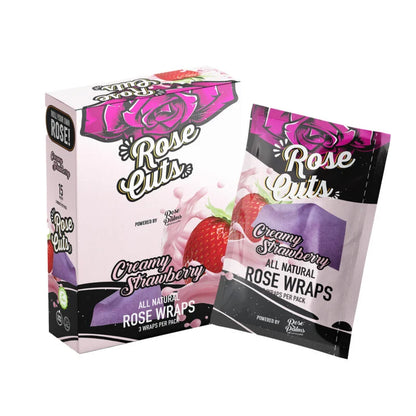 Rose Cuts Flavored Organic Wraps - Pack of 3