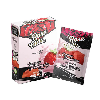 Rose Cuts Flavored Organic Wraps - Pack of 3