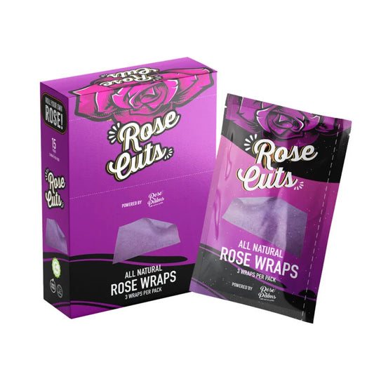 Rose Cuts Flavored Organic Wraps - Pack of 3
