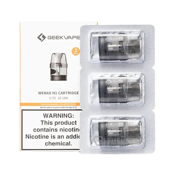GeekVape Wenax H1 Cartridge 3 Pack