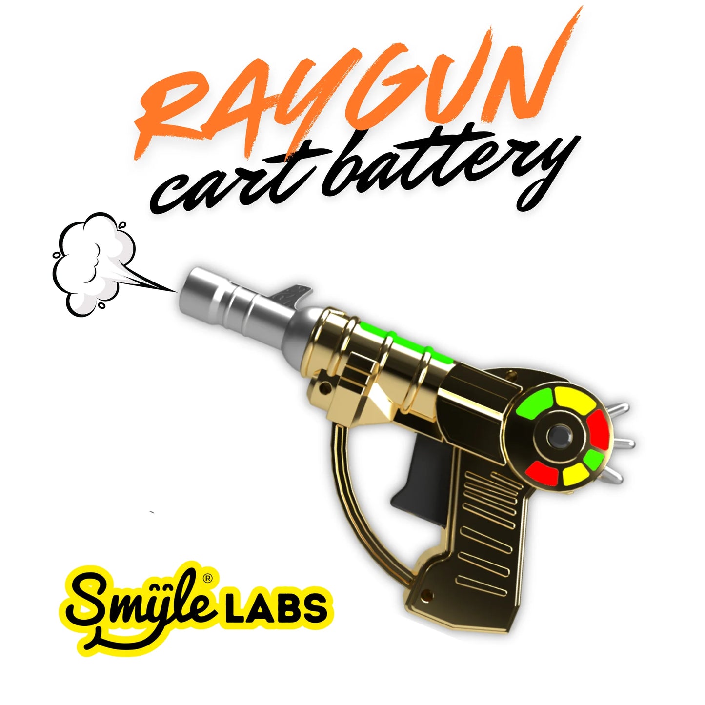 Smyle Raygun Penjamin 400mAh VV Preheat 510 Cart Battery With Lights & Sound