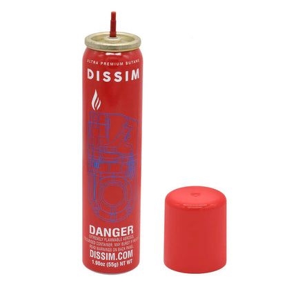 Dissim 1.9 Oz Ultra Premium Butane Lighter Fuel
