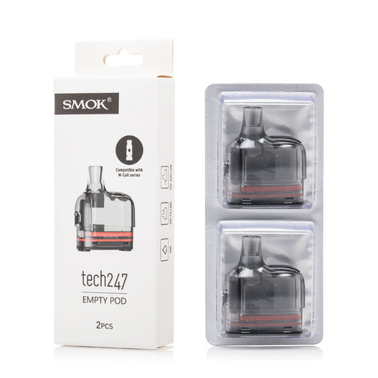 SMOK Tech247 4ML Refillable Empty Pod - Pack of 2