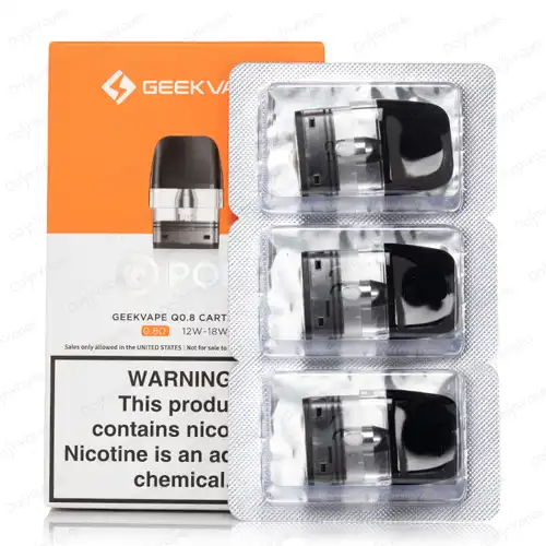 GeekVape Q 2ML Refillable Replacement Pod - Pack of 3