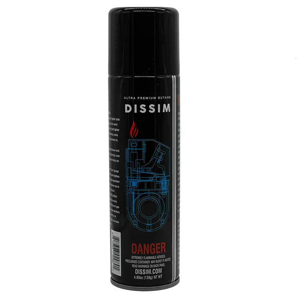 Dissim 4.9 Oz Ultra Premium Butane Lighter Fuel