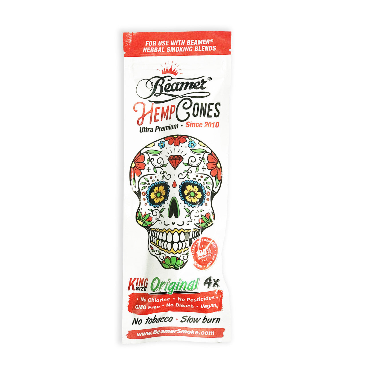 Beamer Vegan Hemp Cones - Original - Pack of 4