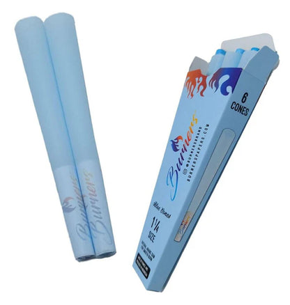 BURNERS Pre-Rolled Cones - 1 1/4 Size - Pack of 6 Cones