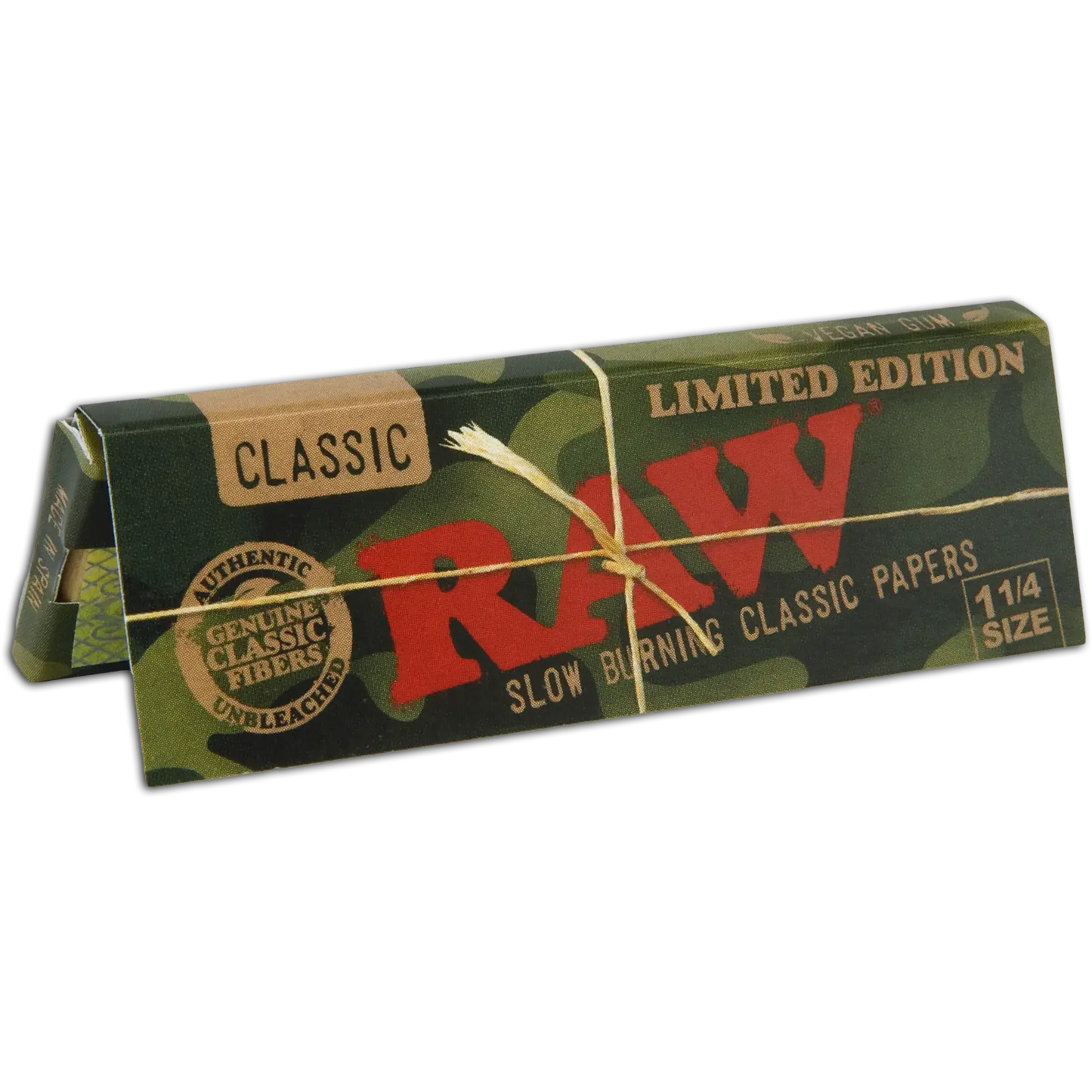 RAW Camo 1 1/4 Size Rolling Papers - Limited Edition - Pack of 50