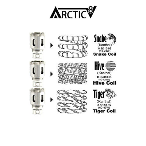 HorizonTech v8 Mini Coils 5 Pack