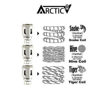 HorizonTech v8 Mini Coils 5 Pack