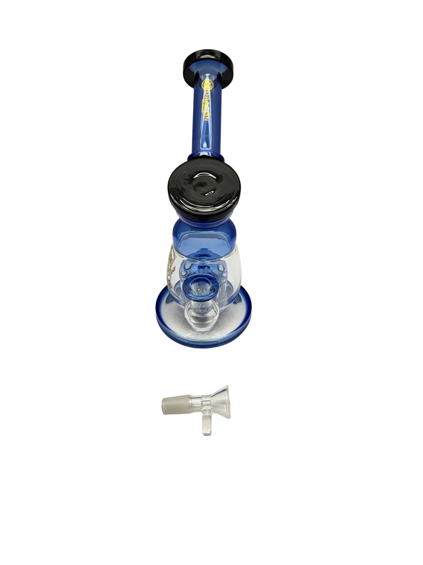 Dragon Glass Water Pipe Inclined Neck + Thick Base With Tree Perc