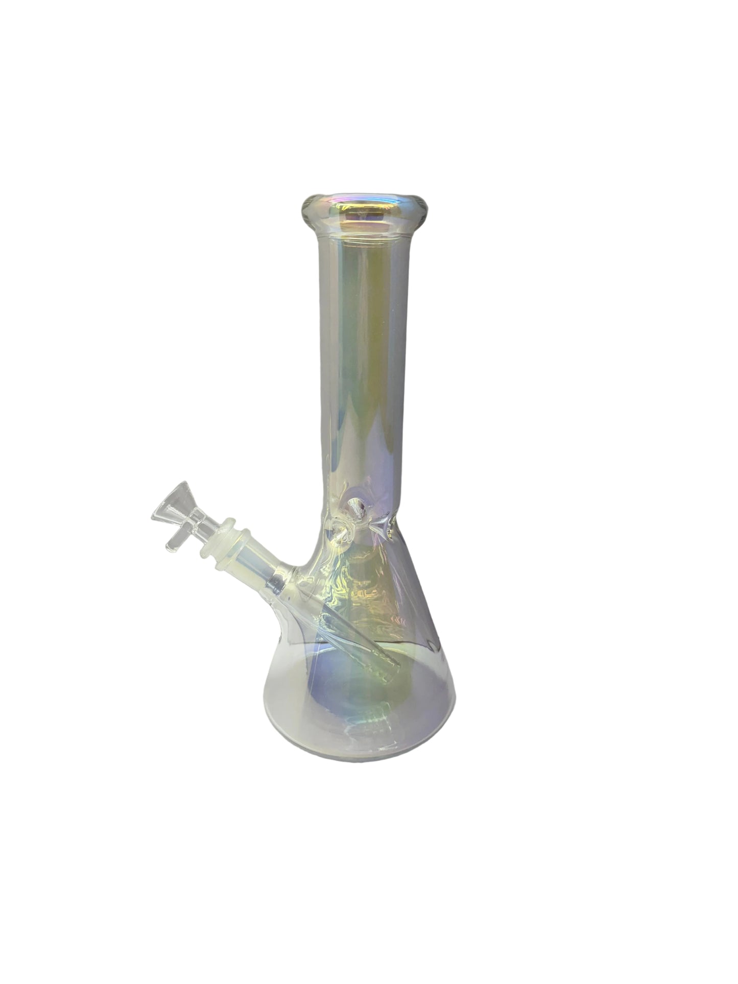 10" Heavy Glass Bongs Percolator Water Pipe Hookah 14mm Bowl Rainbow Color Bong