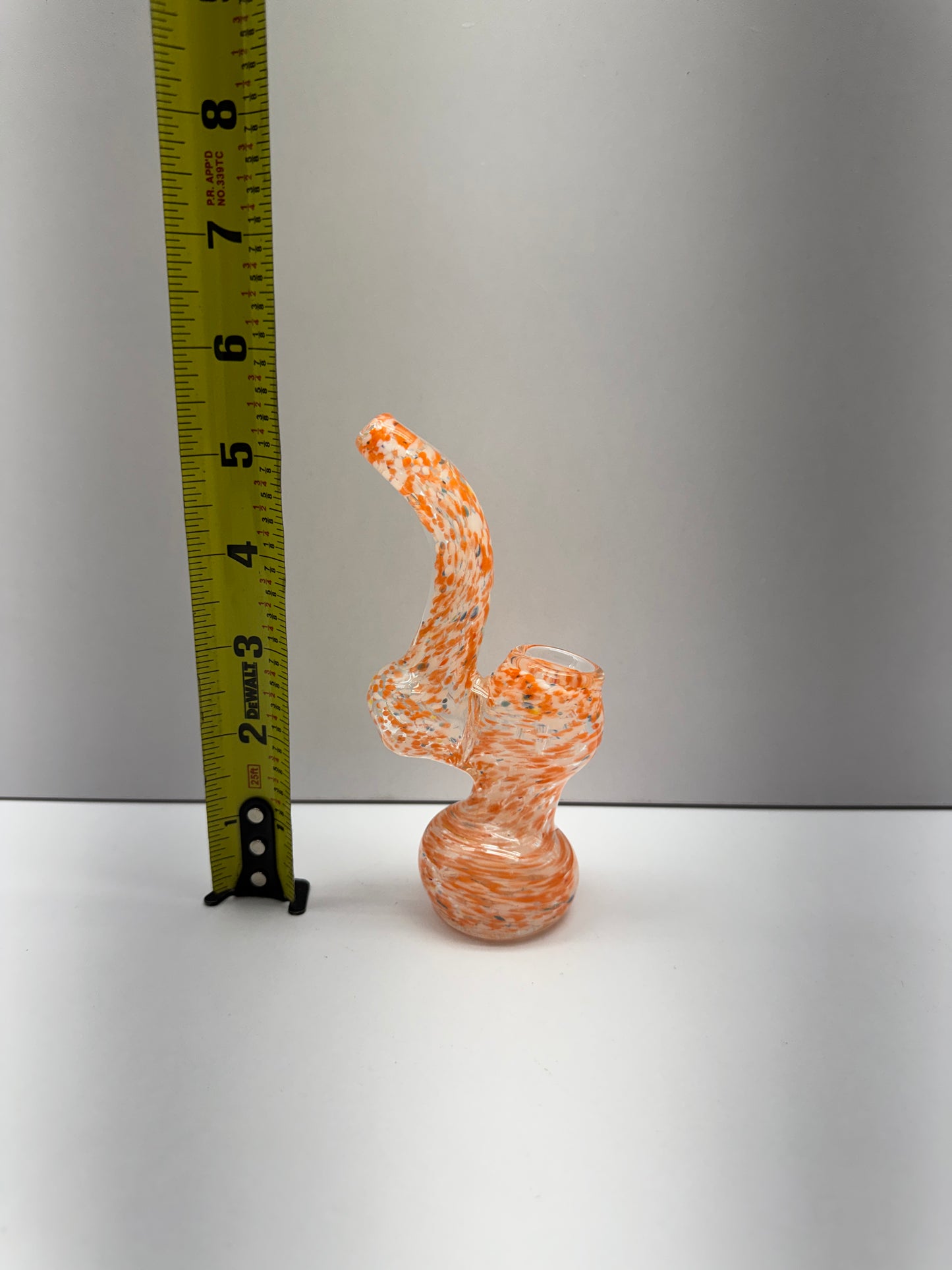 Glass Color Frit Mini Bubbler - 5.5 Inches - 132 Grams