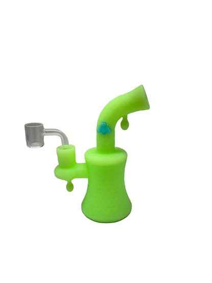 Stratus Silicone Rig Water Pipe - 175 Grams - 6.25 Inches