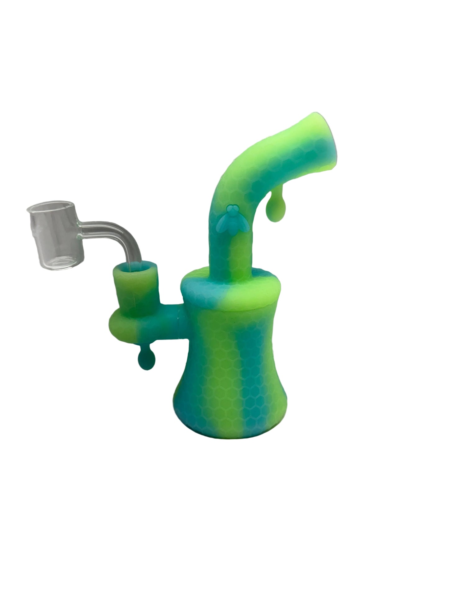 Stratus Silicone Rig Water Pipe - 175 Grams - 6.25 Inches