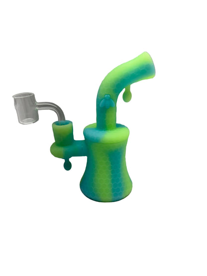 Stratus Silicone Rig Water Pipe - 175 Grams - 6.25 Inches