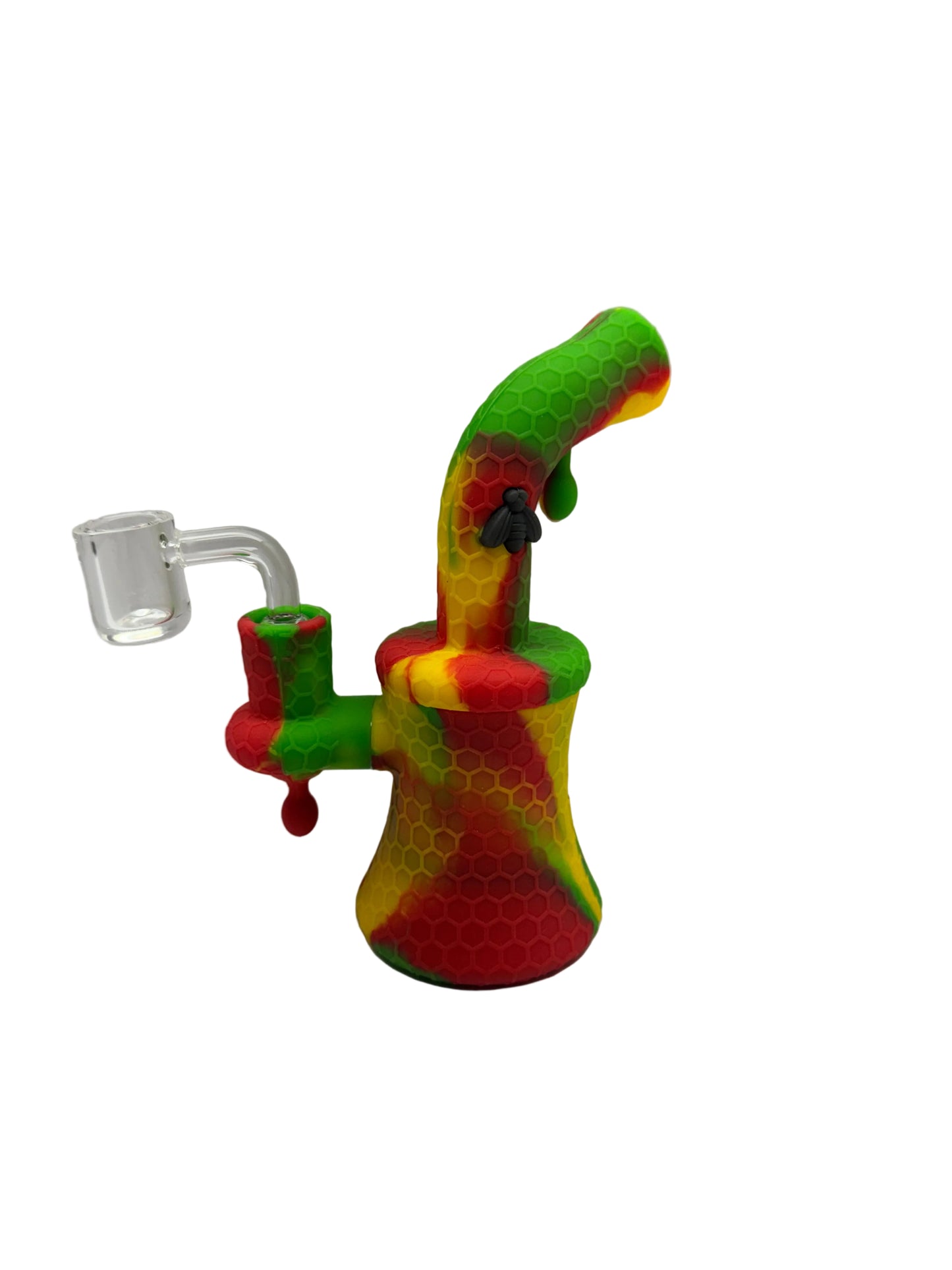 Stratus Silicone Rig Water Pipe - 175 Grams - 6.25 Inches