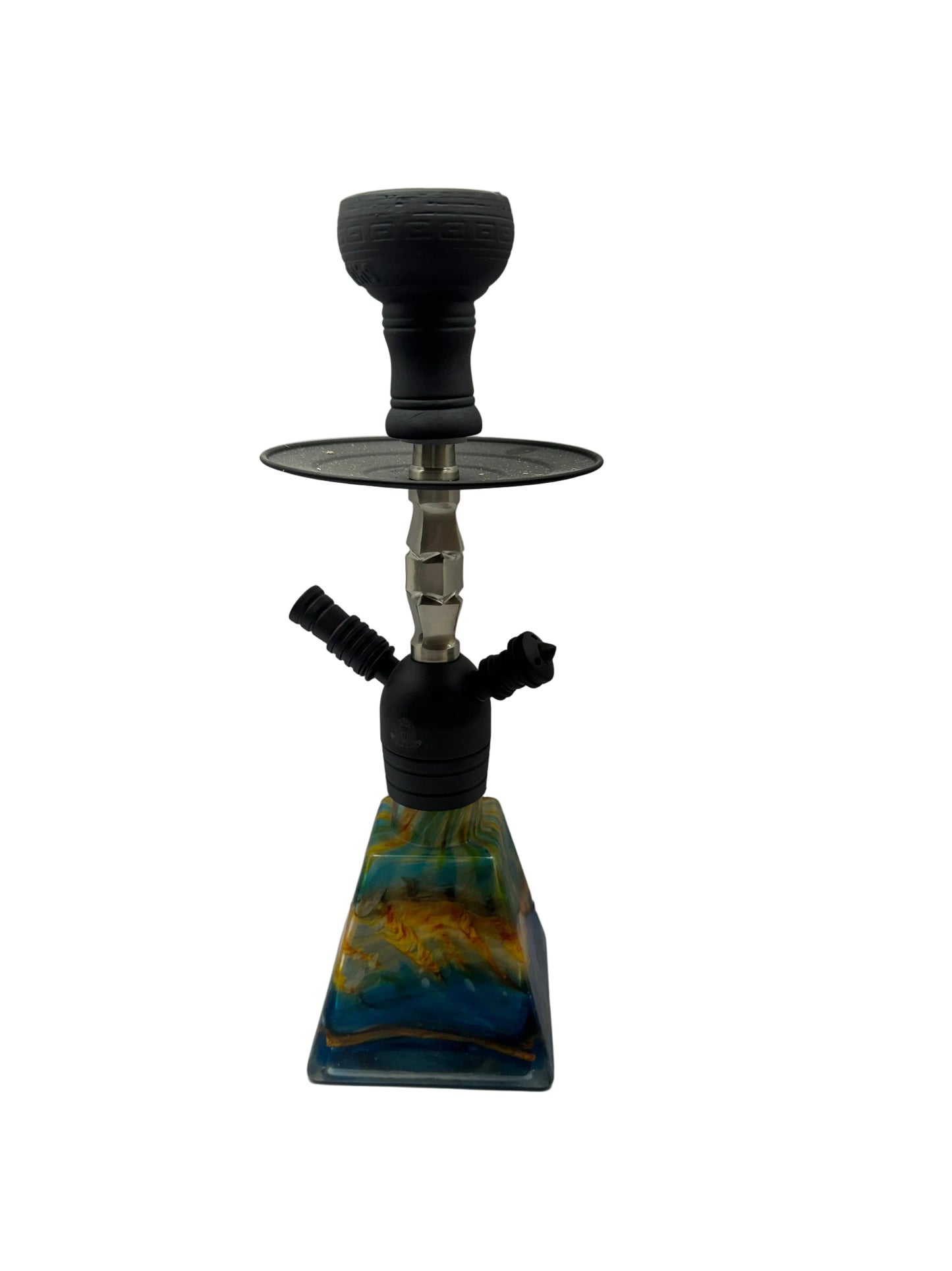 Pharaohs Aztec Single Hose Hookah - 16 Inch