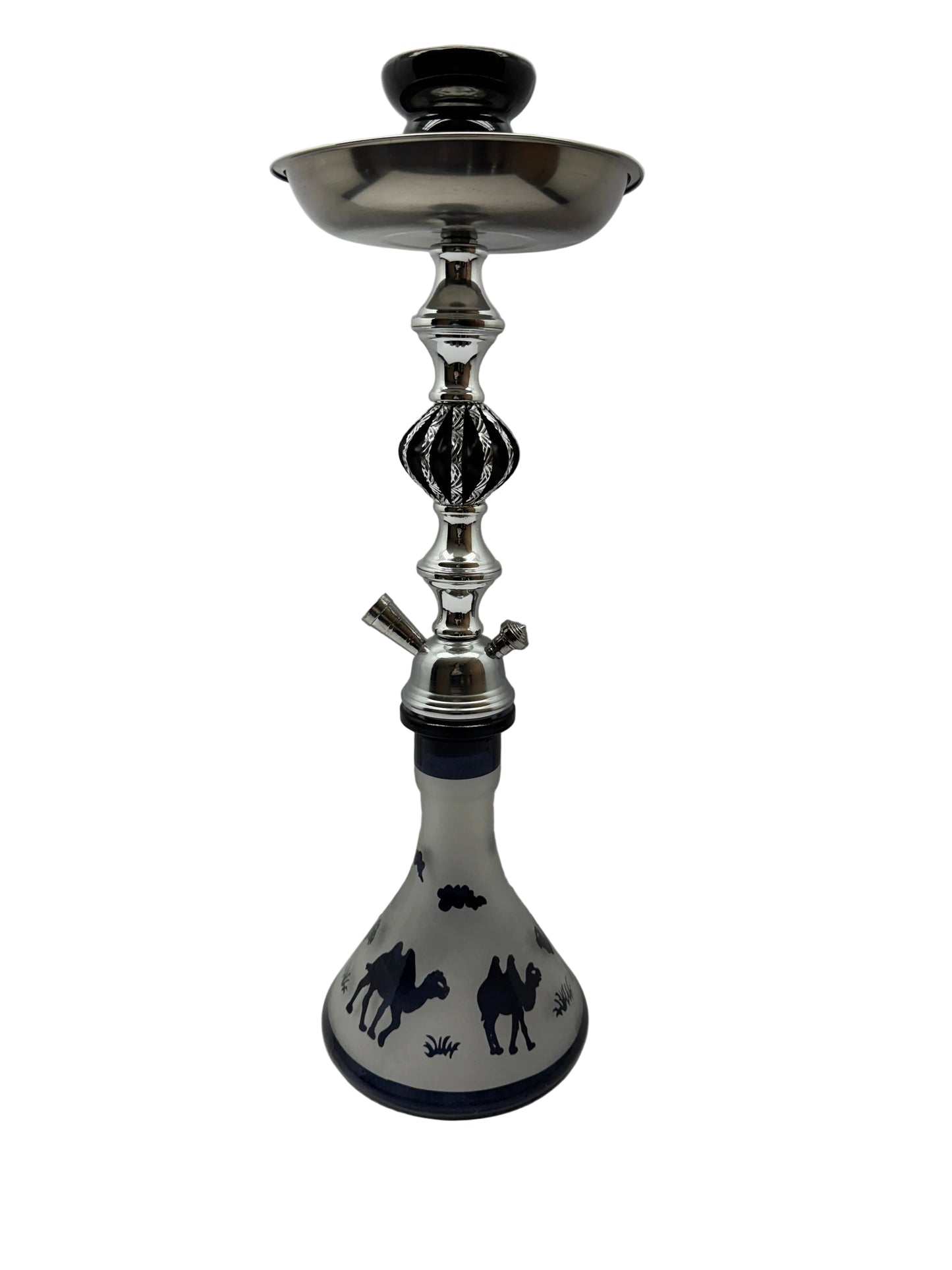 Zebra Smoke Camel 18 Inch Single Hose Hookah
