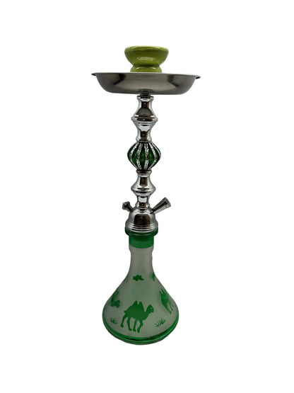 Zebra Smoke Camel 18 Inch Single Hose Hookah
