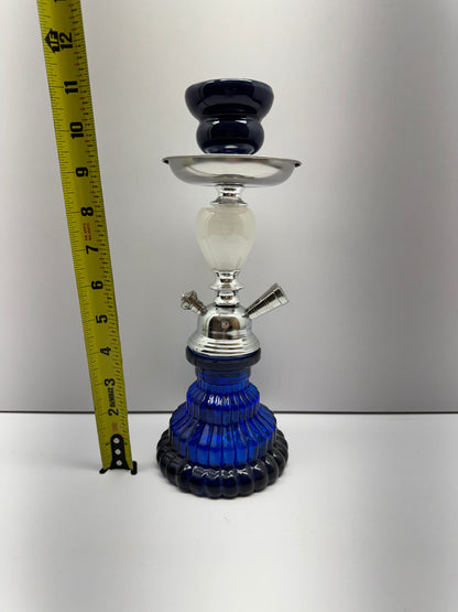 Glass Single Hose Hookah - 11 Inches