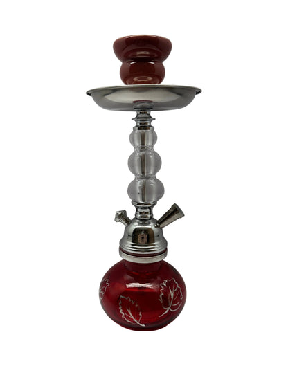 G-Star Pumpkin Premium With Leaf Design Single Hose Hookah - 12 Inch