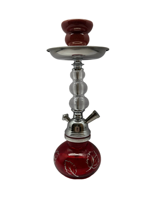 G-Star Pumpkin Premium With Leaf Design Single Hose Hookah - 12 Inch