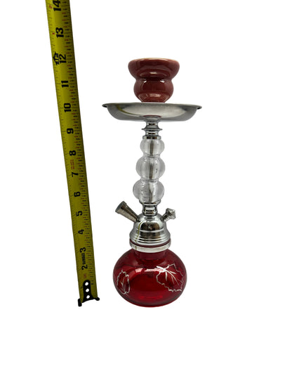 G-Star Pumpkin Premium With Leaf Design Single Hose Hookah - 12 Inch