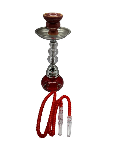 G-Star Pumpkin Premium With Leaf Design Single Hose Hookah - 12 Inch