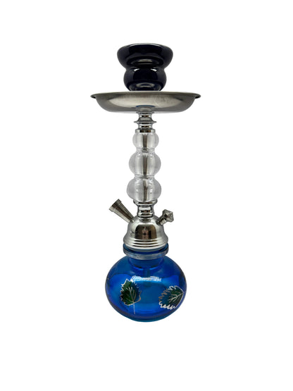 G-Star Pumpkin Premium With Leaf Design Single Hose Hookah - 12 Inch