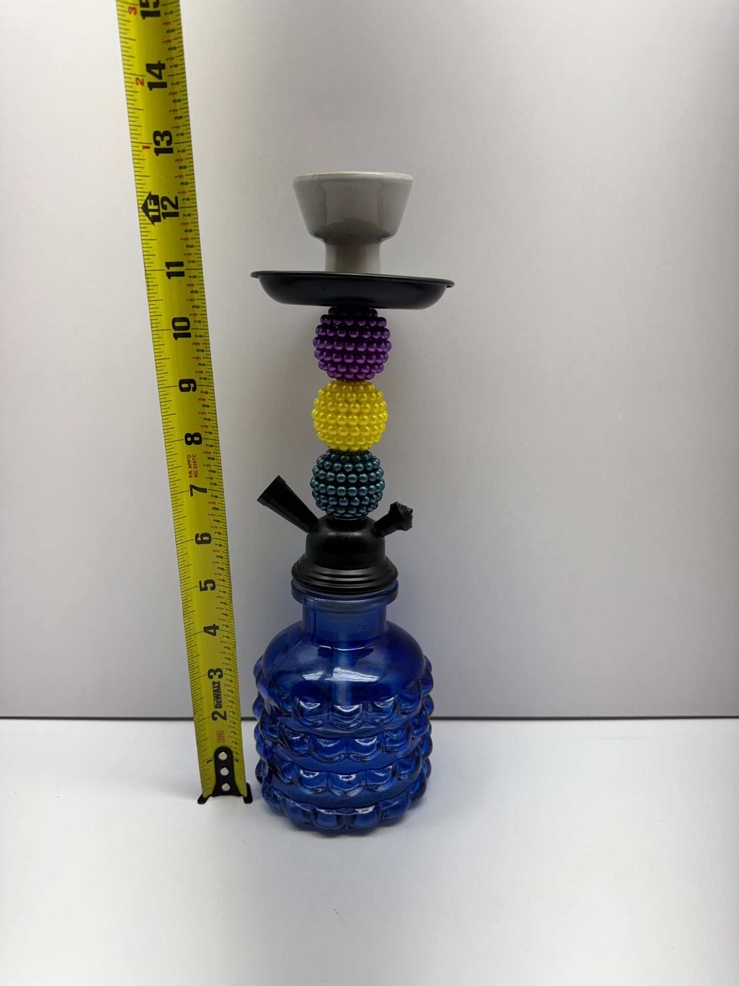 Glass Single Hose Hookah - 13.5 Inches