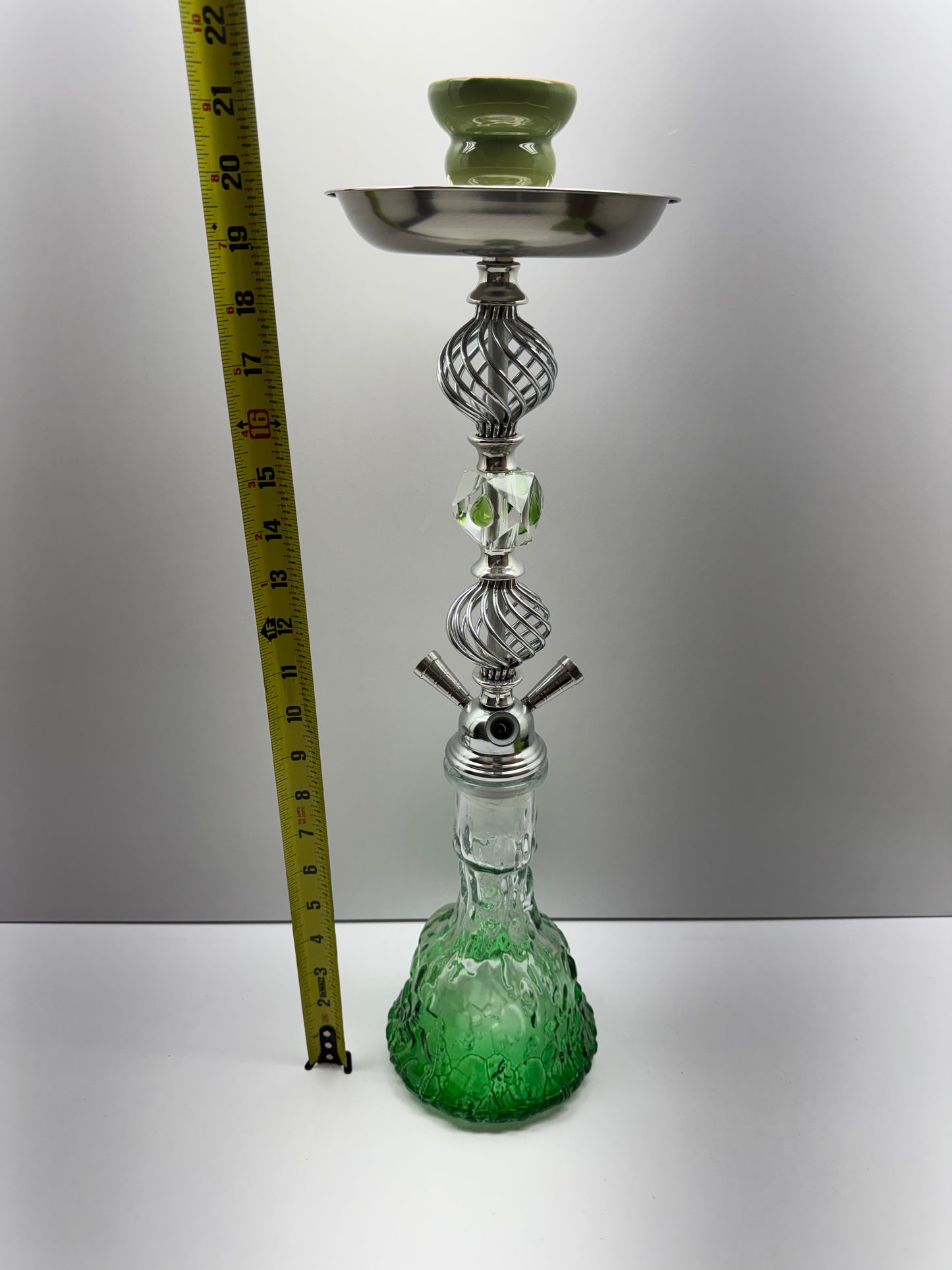 Zebra Smoke Triple 21 Inch Three Hose Hookah