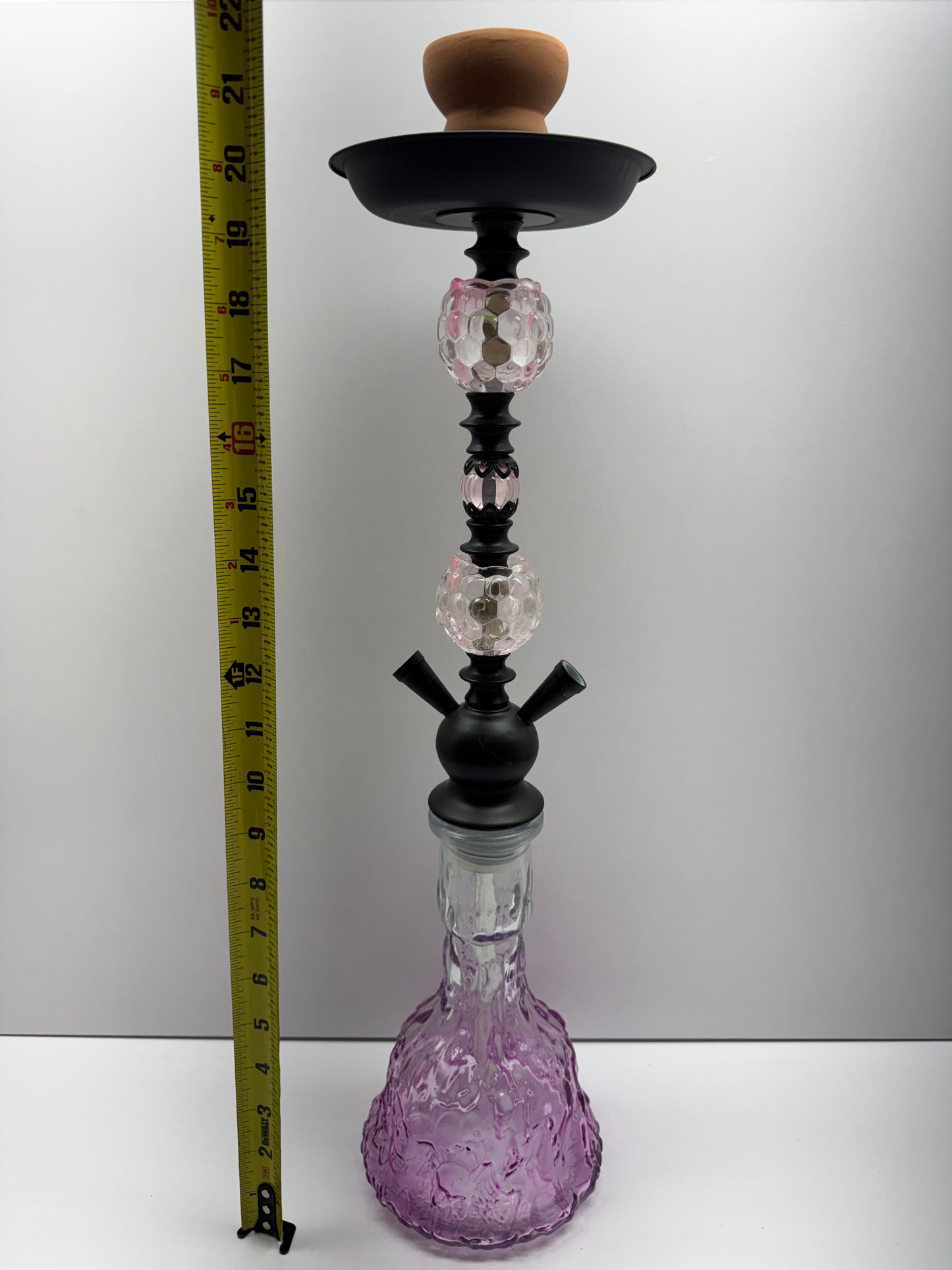 Zebra Smoke Xtasy 22 Inch Double Hose Hookah