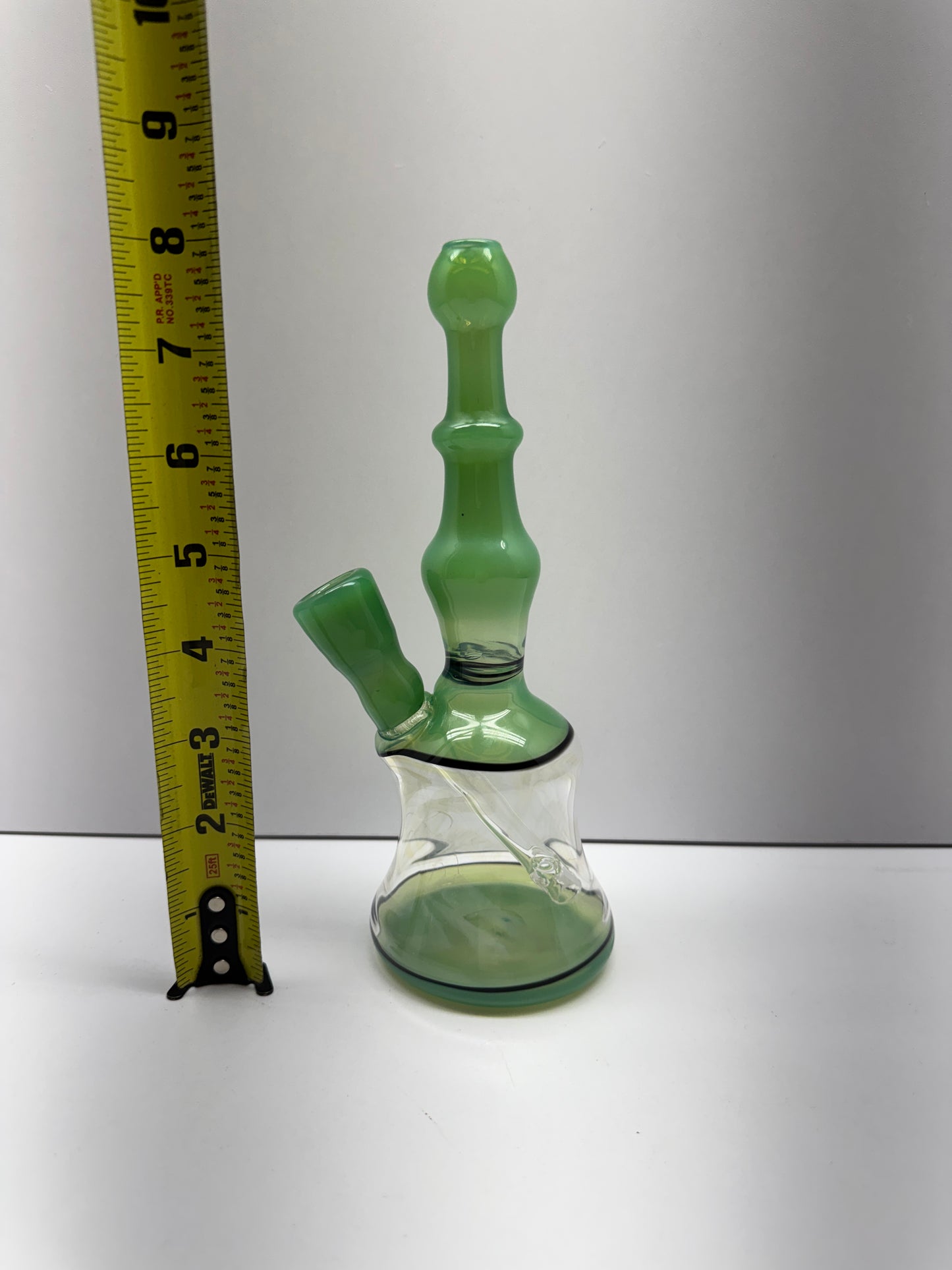 Jaime Duncan Handmade Bubbler Rig Green