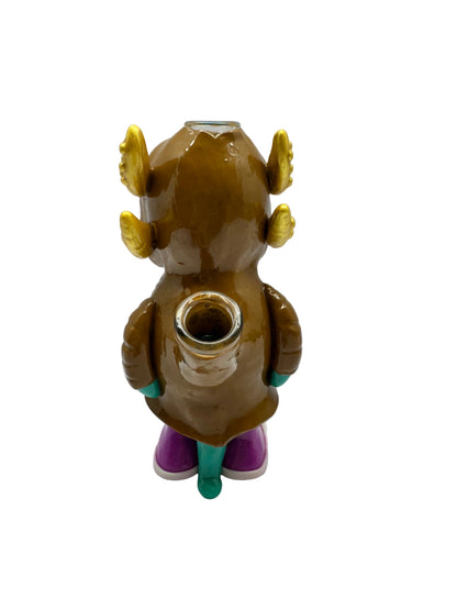Shadow Glass Water Pipe Dragon With Hoodie Shape Bong Style