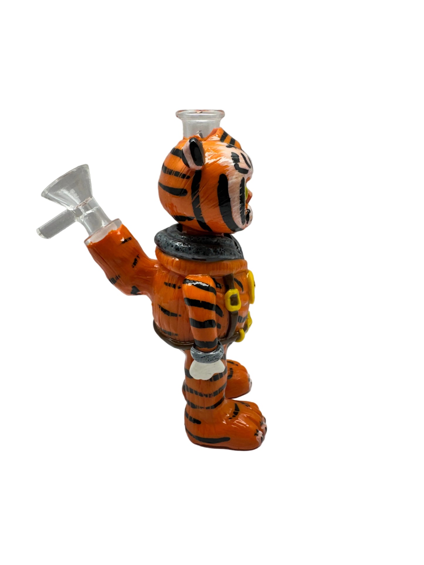 Shadow Glass Water Pipe Tiger Shape Bong Style
