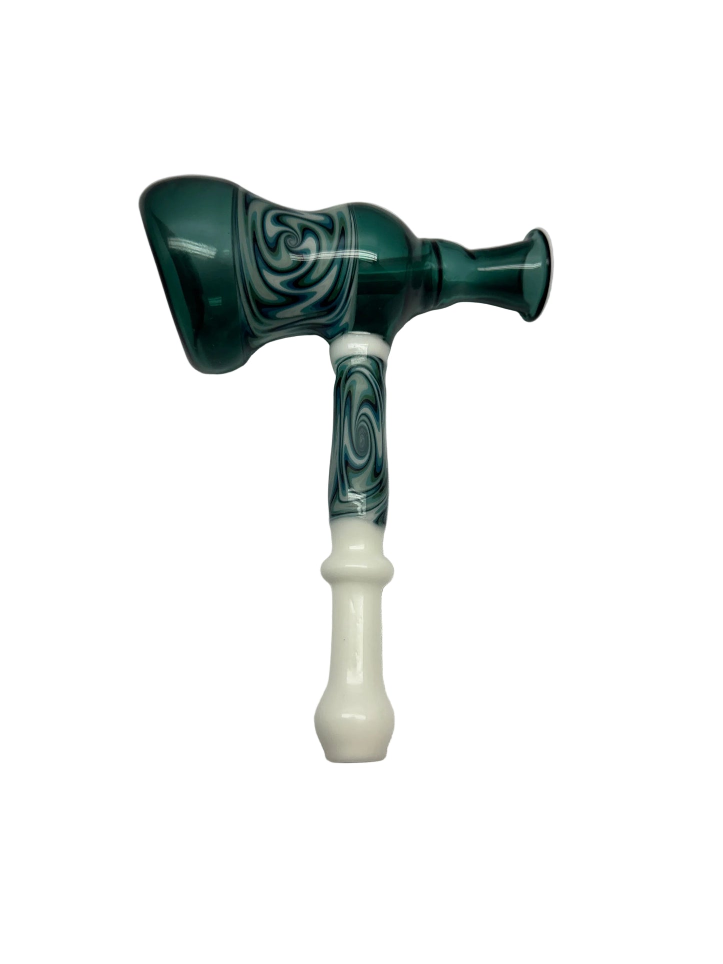 Jaime Duncan Handmade Blubbler Rig green/white