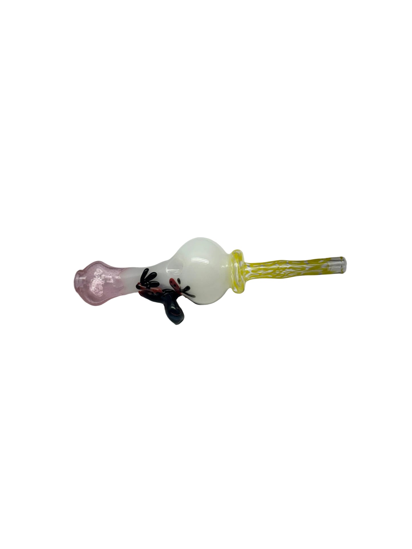 Jaime Duncan Handmade Nectar Collector white/pink