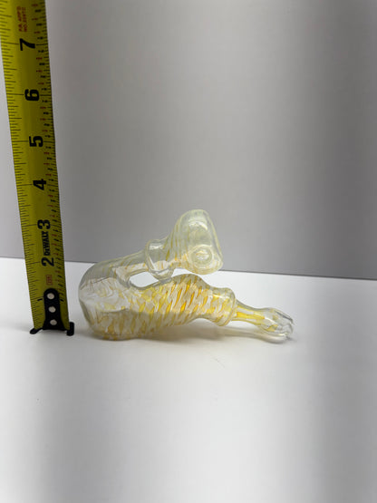 Jaime Duncan Handmade Bubbler Rig Clear