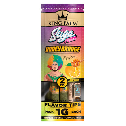 King Palm x Sean O’Malley Suga Punch Mini Leaf Rolls 1G - Pack of 2