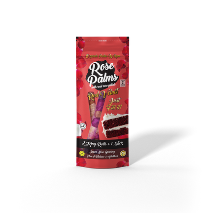 Rose Palms King Size Organic Pre-Rolled Rolls - Pack of 2
