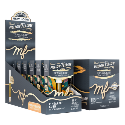 Mellow Fellow Live Resin Vape Cartridge 1ml