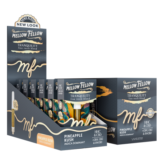 Mellow Fellow Live Resin Vape Cartridge 1ml