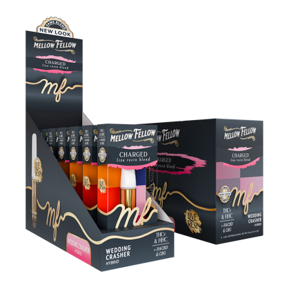 Mellow Fellow - Cartridge - 2ML - Live Resin - Charged Blend - Wedding Crasher