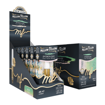 Mellow Fellow - Cartridge - 2ML - Live Resin - Introvert Blend - AK47